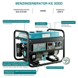 Könner & Söhnen KS 3000 Blau