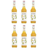 6 Flaschen | MONIN MARACUJA | 0,7l je Flasche | Exotisches Fruchtaroma