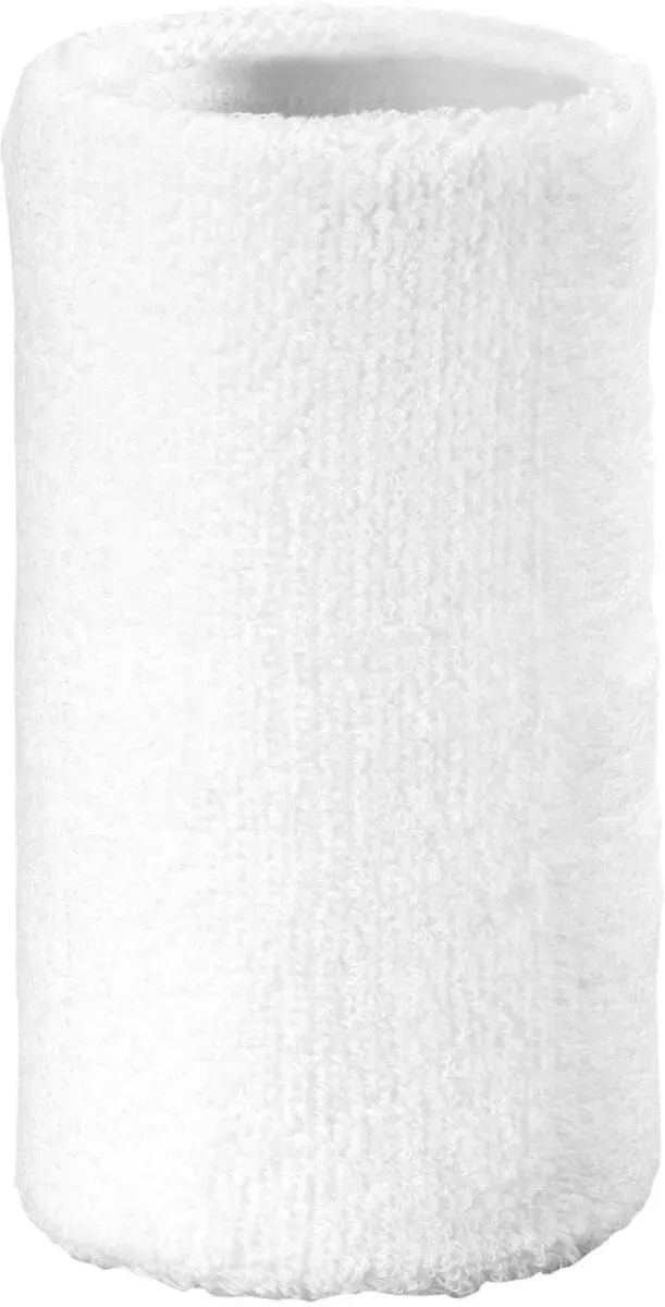 Myrtle Beach Frottee Armschweißband extrabreit Sportzubehör MB044 white one size