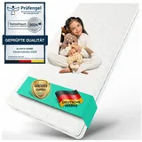 Kindermatratze COZY PLUS, Alavya Home®, 16 cm hoch, (Kaltschaummatratze 120x200 cm, CertiPUR zertifizierter Härtegrad H2 Kaltschaum mit waschbarem Bezug I hochwertige Matratze für Kinder Erwachsene und Jugendmatratze), Made in Europe mit guter Luftzirkulation - Versand als Rollmatratze 120 cm x 200 cm x 16 cm