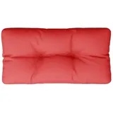 vidaXL Palettenkissen 70 x 40 x 12 cm rot 1 St.