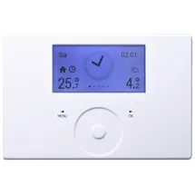 Stiebel Eltron FET Fernbedienung für Wärmepumpenmanager mit Thermostat und Display