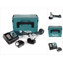 Makita DGA517RF1J inkl. 1 x 3,0 Ah + Makpac Gr. 3