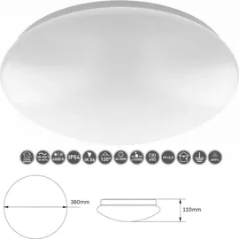 Gtv LED Deckenleuchte 24 Watt rund weiß