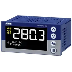 1St. JUMO 701513/8-0000-25/000 Digitales Anzeigeinstrument, Schalttafel