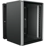 Enoc System Enoc Wandschrank 15HE 3tlg. sw Wr2 15-66-S