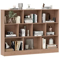 Costway Bücherregal 140 x 24 x 104 cm Beige