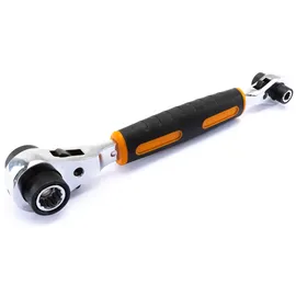 Primaster Umschaltknarre 8 in 1 Multifunktionsratsche ohne Nuss-Wechsel