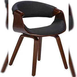 CLP Esszimmerstuhl Foley I Mit Armlehne Und Holzgestell I Küchenstuhl Und Wohnzimmerstuhl