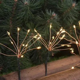 Lumi Jardin Lichterkette LED 4,2 m solarbetrieben weiß