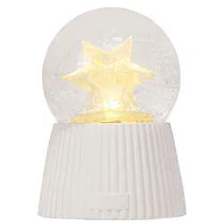 Sirius LED-Schneekugel Stern - L/B/H ca. 14,00x18,00x14,00