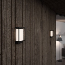 Nordlux Nestor Wandleuchte, LED LED 8 W Schwarz