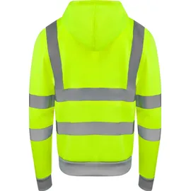 Korntex Hi-Vis Workwear Hooded Sweat-Jacket Galway Herren Signal Orange L
