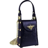 toscanto Umhängetasche Leder lila ca. 13cm | Gr.: onesize
