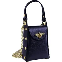 toscanto Umhängetasche Leder lila ca. 13cm | Gr.: onesize
