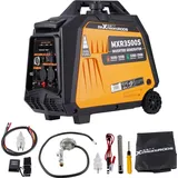 MaXpeedingrods Dual Fuel Stromerzeuger Inverter Generator 3500W Tragbar 25kg for Notsituationen