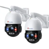 Ctronics - 30X Optischer Zoom 5MP ptz Überwachungskamera Aussen wlan, Dome ip Kamera Outdoor, 150 m Nachtsicht, Personenerkennung, Automatische