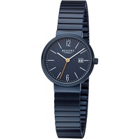 Regent F-1357 Damen-Armbanduhr mit Zugband Blau