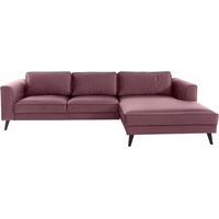 INOSIGN Ecksofa »Junis«, rosa