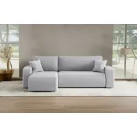 kaiser möbel Ecksofa Grau, Textil, 4-Sitzer, L-Form,L-Form, 244x142 cm, Wohnzimmer, Sofas & Couches, Wohnlandschaften, Ecksofas