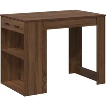 vidaXL Schreibtisch Eiche Braun