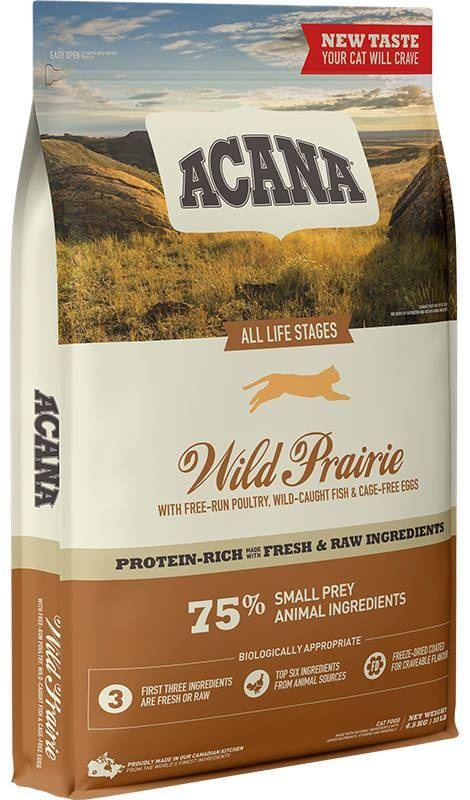 ACANA Wild Prairie Katze 4,5kg + Überraschung für die Katze (Rabatt für Stammkunden 3%)
