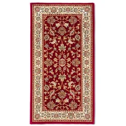 Orientteppich Kaschan 80 x 150 cm Polypropylen Rot