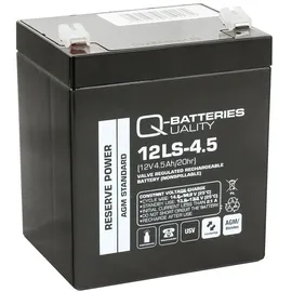 Lakuda Q-Batteries 12V 4,5Ah Blei-Vlies Akku / AGM VRLA