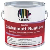 KAPALAC SEIDENMATT-BUNTLACK WEISS 0,75 Liter hochsynthetisch hohe Qualität für Eisen und satiniertes Holz