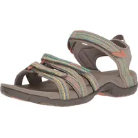 Teva W Tirra, Damen Sport- & Outdoor Sandalen, Beige (Taupe Multi), 38 EU (5 UK)