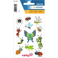 Herma Sticker DECOR Tiere Kleine Krabbeltiere 1 Bl