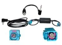 TMC Antenne Adapter - Mobile Navigation - Fakra auf Klinke - Navi Antennenada...