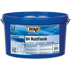 Zero-Lack ZERO Q4 Mattfinish Weiß 12,5 l