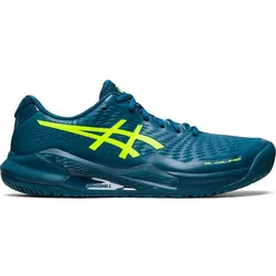 ASICS Herren Tennisoutdoorschuhe GEL-CHALLENGER 14, RESTFUL TEAL/SAFETY YELLOW, 46