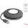 DeLock USB Type-C Aufrollladekabel für Apple Watch 1 m grau,