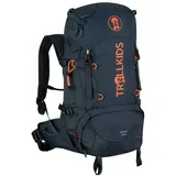 Trollkids Trolltunga 30l Rucksack - Dark Navy / Glow Orange - One Size