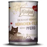 MjAMjAM - Duett 390g MjAMjAM Katze 6x390g DUETT HühnchenFilet mit Pferd