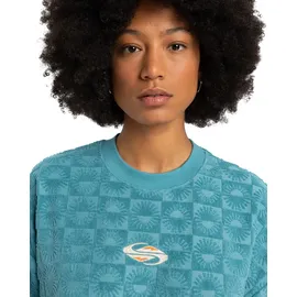 QUIKSILVER Tropic Day Sponge Fleecepullover Blau S