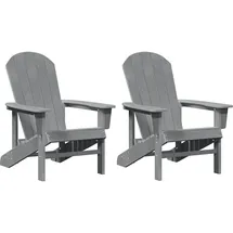 vidaXL Adirondack Stühle