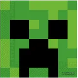 Procos Minecraft-Party zweilagige Papierservietten