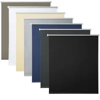 Woltu Verdunkelungsrollo Klemmfix 105 x 140 cm Grau