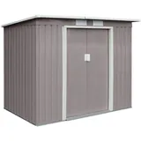 HATTORO Metallgerätehaus P100 XL 2 x 1,2 m grau