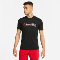 Nike »DRI-FIT MEN'S RUNNING T-SHIRT« Nike BLACK S