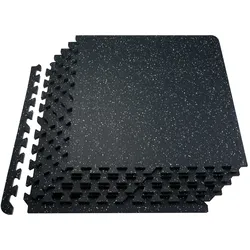 VEVOR EVA Bodenmatte Sport Schutz Turnhalle Boden 12 Stk. Yoga Gummimatten