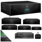 Kesser Gartenmöbel Abdeckung 170 x 94 x 71 cm Schwarz