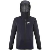 Millet - Kamet Light GTX JKT M - Hardshell-Jacke für Herren - Wasserdichte Gore-Tex-Membran - Alpinismus - Schwarz