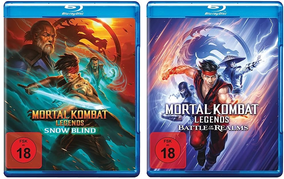 Mortal Kombat Legends: Snow Blind [Blu-ray] & Mortal Kombat Legends: Battle of the Realms [Blu-ray]