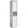 Möbel Boss Liguria Hochschrank 38 x 191 x 35 cm Weiß/Holz