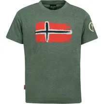 TROLLKIDS - Kid's Oslo T - T-Shirt Gr 98 oliv