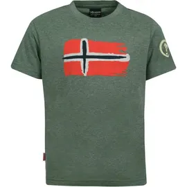 TROLLKIDS - Kid's Oslo T - T-Shirt Gr 98 oliv